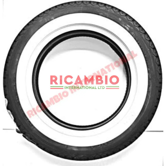 White Wall Tyre Trim 12 INCH - Classic Fiat 500 126 600 - Wheels - Tyres and Tubes