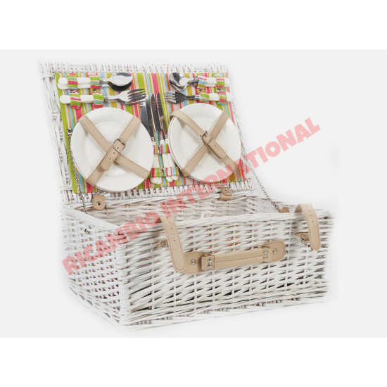 Wicker Picnic Hamper 4 Person - Classic Fiat 500,600 - Exterior Parts and Trim