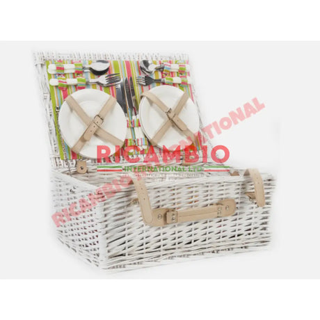 Wicker Picnic Hamper 4 Person - Classic Fiat 500,600 - Exterior Parts and Trim