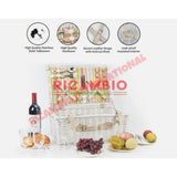 Wicker Picnic Hamper 4 Person - Classic Fiat 500,600 - Exterior Parts and Trim