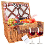 Wicker Picnic Hamper 4 Person - Classic Fiat 500 - Exterior Parts and Trim