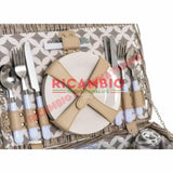 Wicker Picnic Hamper 4 Person - Classic Fiat 500 - Exterior Parts and Trim