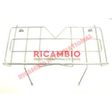 Wicker Picnic Hamper & Chrome Luggage Rack Kit - Classic Fiat 500 - Classic Fiat 500 Parts & Spares