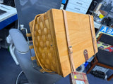 Wicker Picnic Hamper Woven/Wood - Classic Fiat 500,600,Bianchina