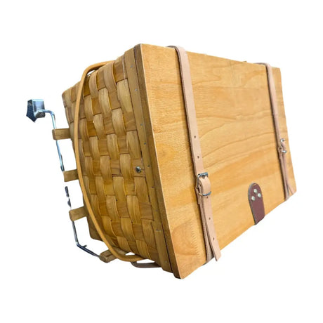 Wicker Picnic Hamper Woven/Wood - Classic Fiat 500,600,Bianchina