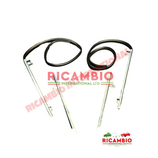 Window Guide Kit - Fiat 126 - Windows & Seals