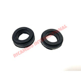 Windscreen Wiper Pivot Rubber Seal Kit (2) - Lancia Fulvia - Wiper - Washer & Associated Parts