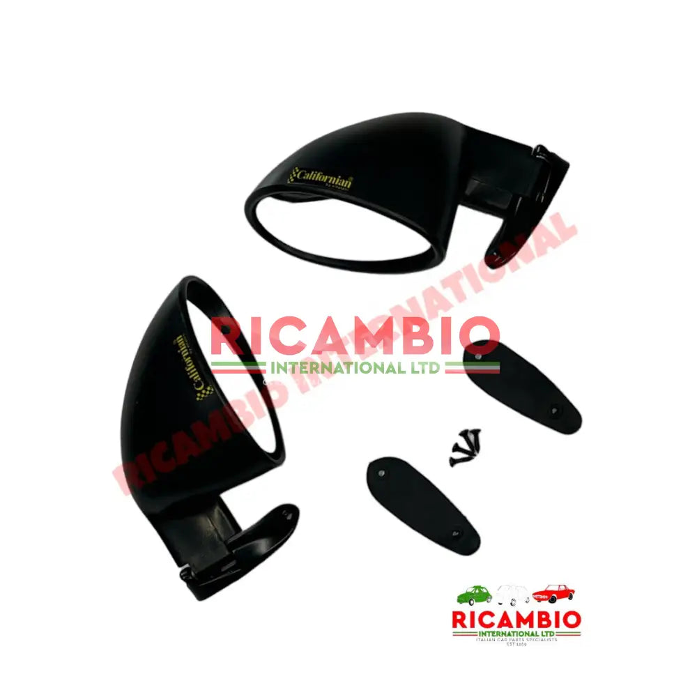 Wing Mirror Kit ’California by Vitaloni’ - Fiat Lancia Alfa Romeo Ferrari & many more - Mirrors