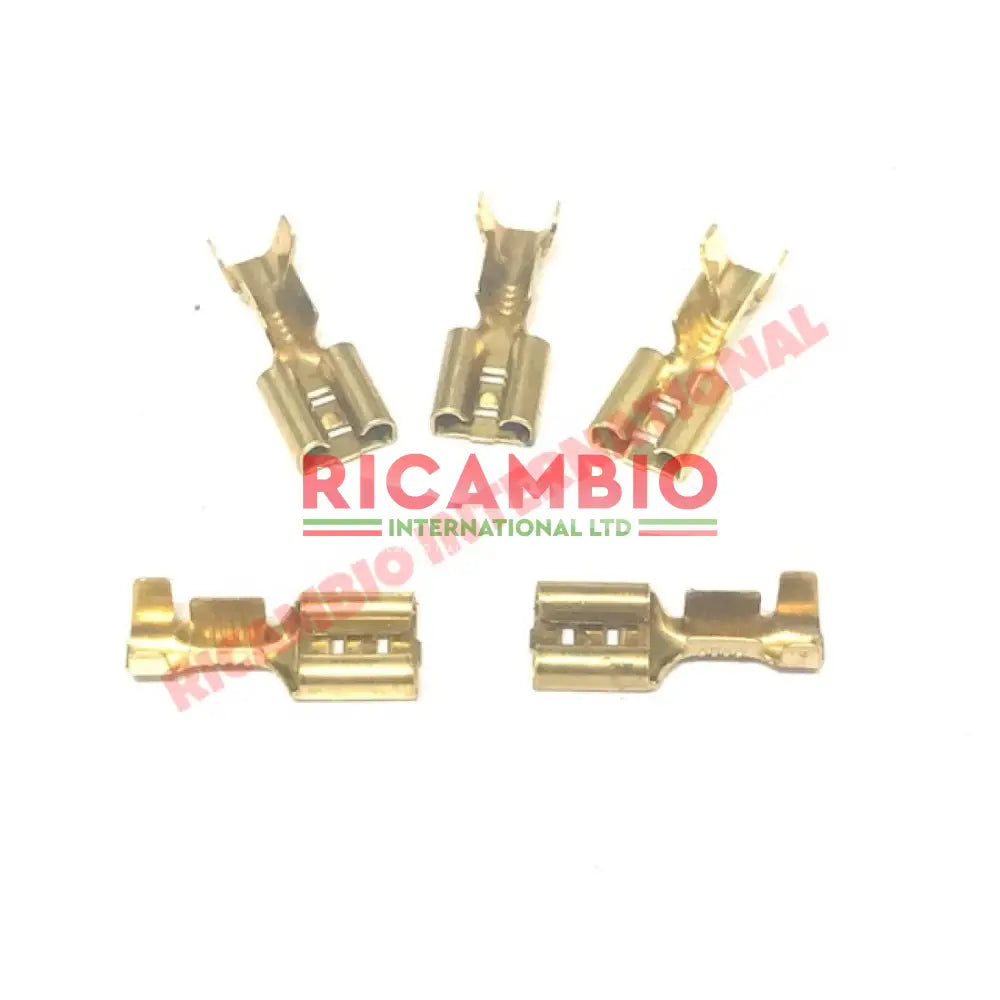 Wiring Loom Spade Connections (5) - Classic Fiat 500 - Lights - Lamps and Lenses