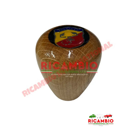Wooden Gear Knob ABARTH - Classic Fiat,Lancia,Autobianchi - Gearbox and Clutch