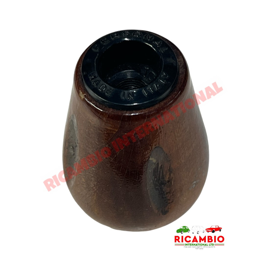 Wooden Gear Knob LANCIA - Classic Fiat Lancia - Badges & Emblems