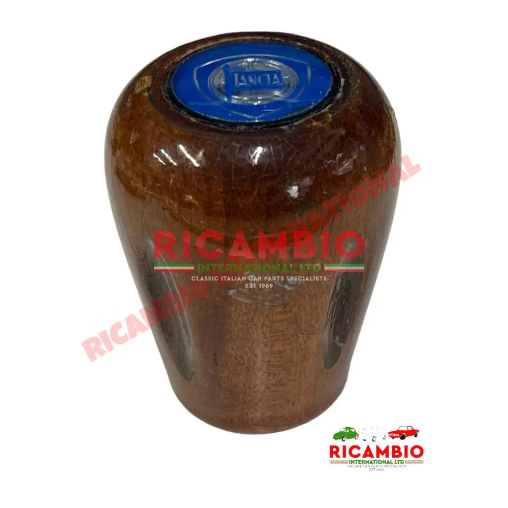 Wooden Gear Knob LANCIA - Classic Fiat Lancia - Badges & Emblems