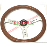 Wooden Steering Wheel Kit (350mm Diameter) - Classic Fiat 500,600,850,124,127,128,131 Lancia Fulvia plus various others