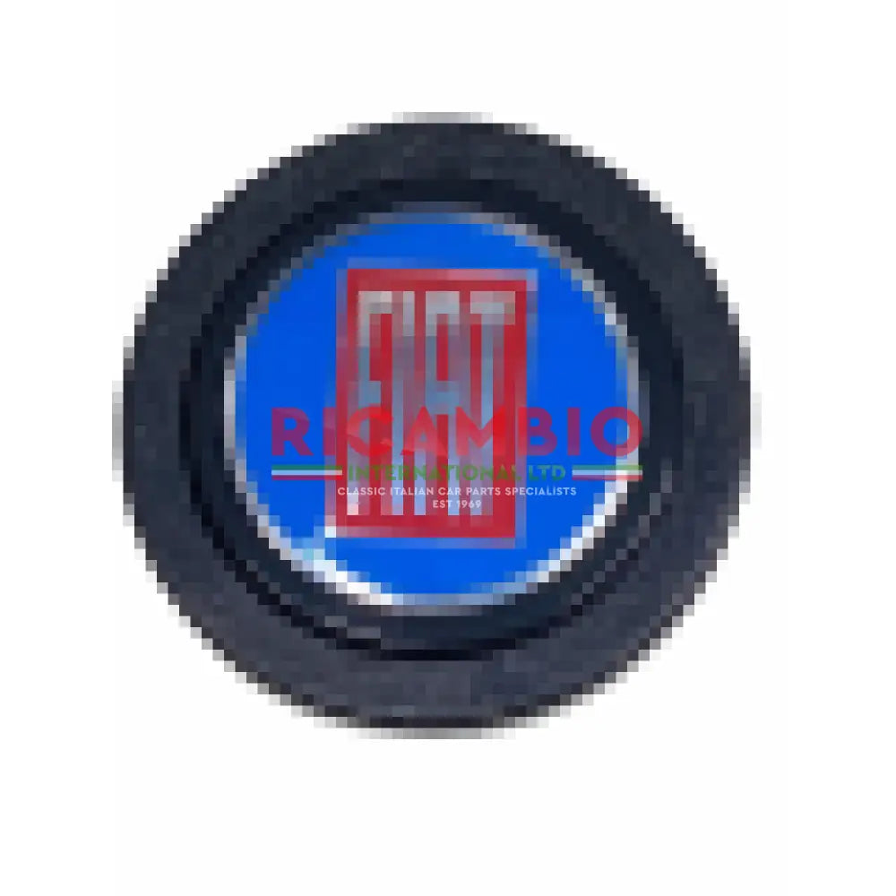 Wooden Steering Wheel Kit - Classic Fiat 500 126 - Fine Spline (38 Teeth) / Light Blue Fiat - Steering