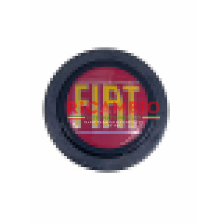 Wooden Steering Wheel Kit - Classic Fiat 500 126 - Fine Spline (38 Teeth) / Dark Red Fiat - Steering