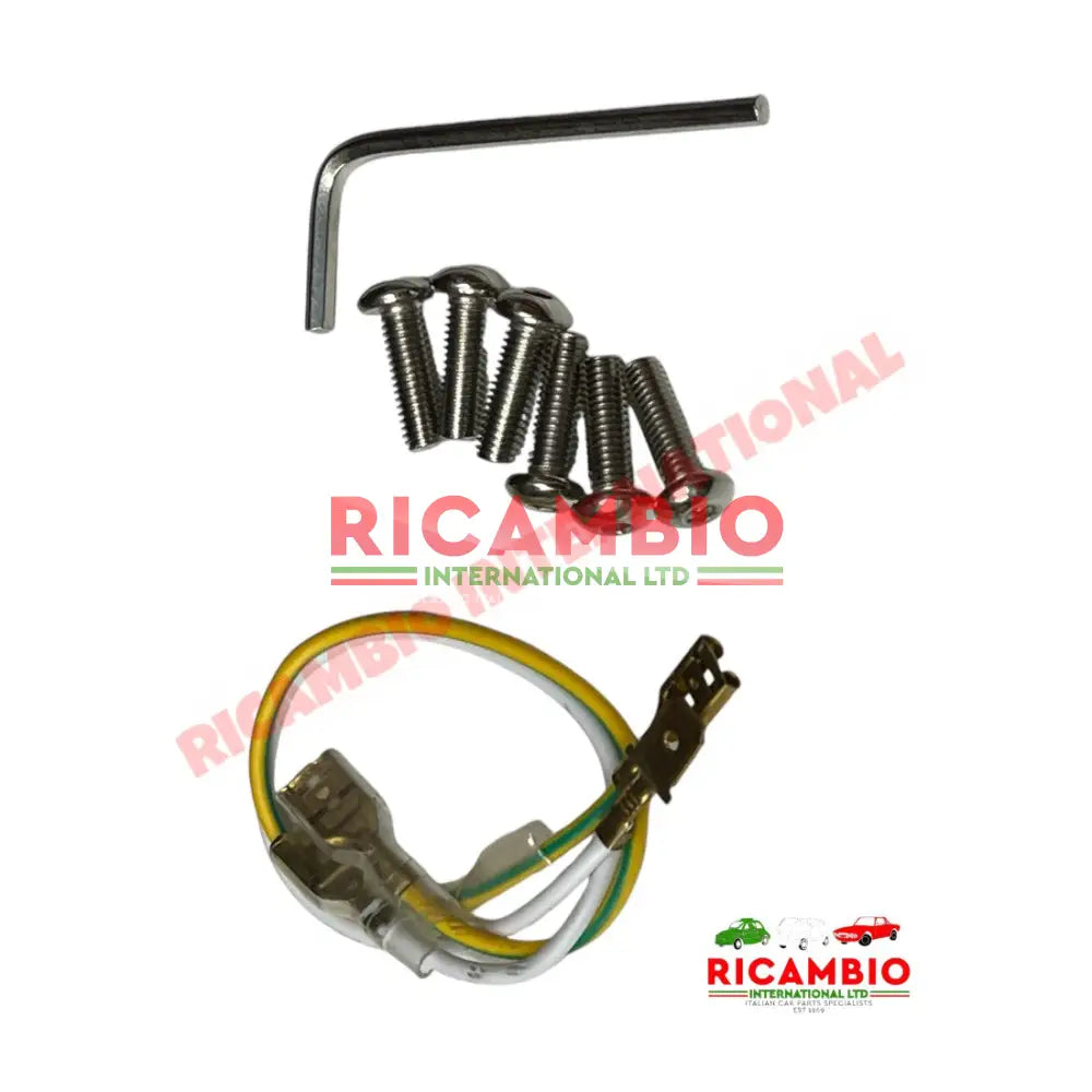 Wooden Steering Wheel ’NARDI STYLE’ - Classic Fiat 500,600,850,900,124,125,126,127,128,130,131 Lancia