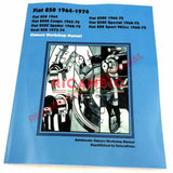 Workshop Manual - Fiat 850 - Front Lamps and Associated Items