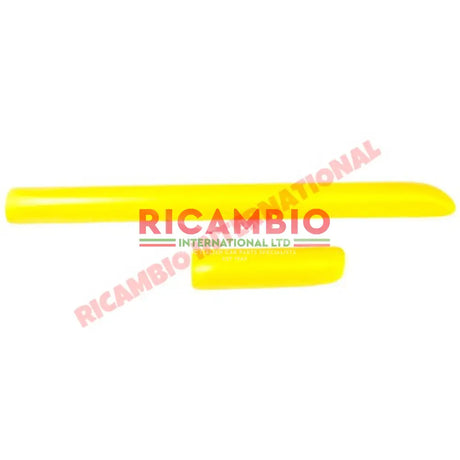 Yellow Dashboard Knee Pad Kit - Classic Fiat 500 F/L/R - Knee Pads - Console & Related Parts