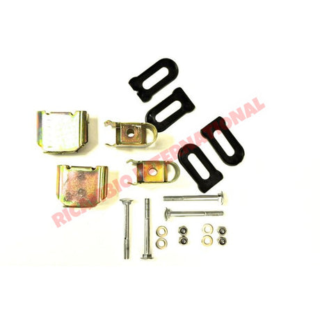 Zinc Metal Bumper Fitting Kit - Classic Fiat 500 - Bumpers and Knudge Bars