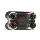 Chrome Dash Switch (4 Pin) - Classic Fiat 500, 600 plus others