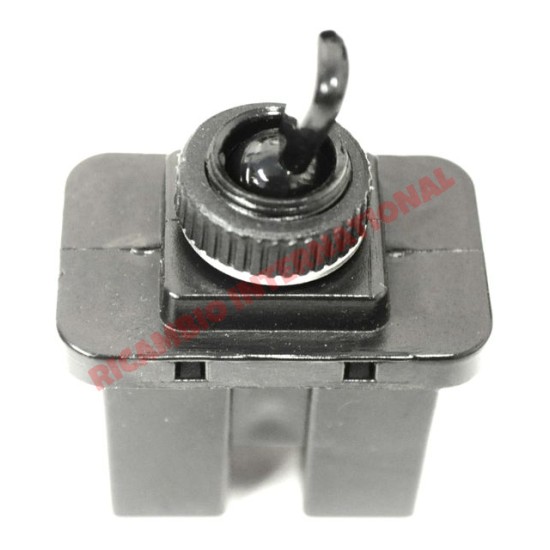 Black Dash Switch (3 Pin) - Classic Fiat 500, 600 plus others
