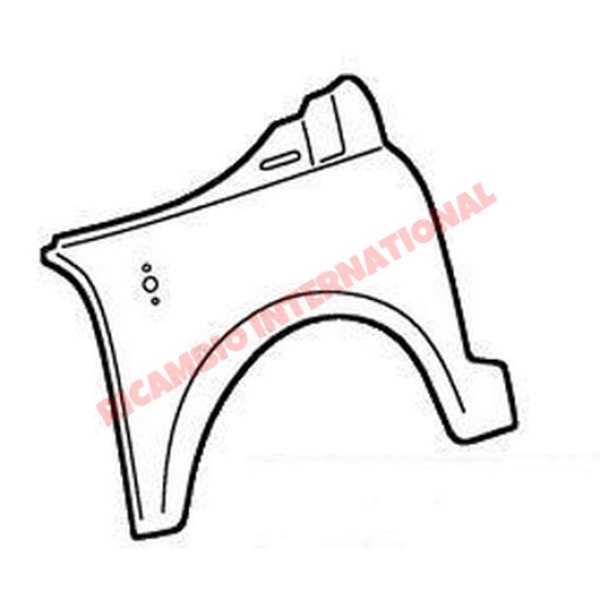 N/S Left Hand Outer Front Wing/Arch - Classic Fiat 500