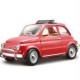 Parachoques delantero cromado (BUDGET) - Classic Fiat 500