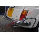 O/S Right Rear Chrome Bumper Knudge Bar & Fittings - Classic Fiat 500