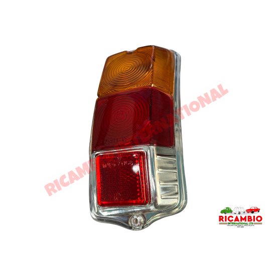 O/S Right Hand Rear Lamp Lens - Classic Fiat 500