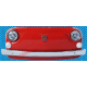 Classic Fiat 500 Hanging Wall Decoration Furniture (Red)