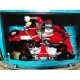 Ferrari Red Abarth Exhaust Shield - Classic Fiat 500
