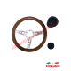 Wooden Steering Wheel Kit - Classic Fiat 500, 126