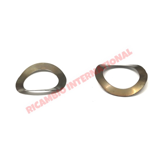 Pair of Inner Drive Shaft Spring Washers - Classic Fiat 500