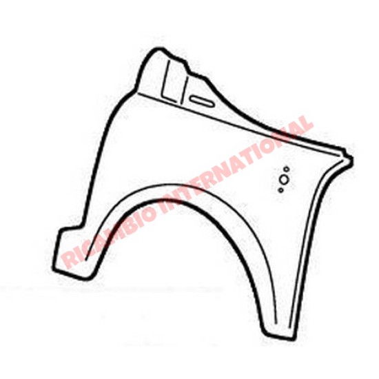O/S Right Wider Outer Front Wing Arch - Fiat 126
