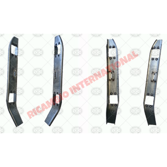 O/S Right Hand A-Post Door Support Panel (8 BOLT HINGE) - Classic Fiat 500