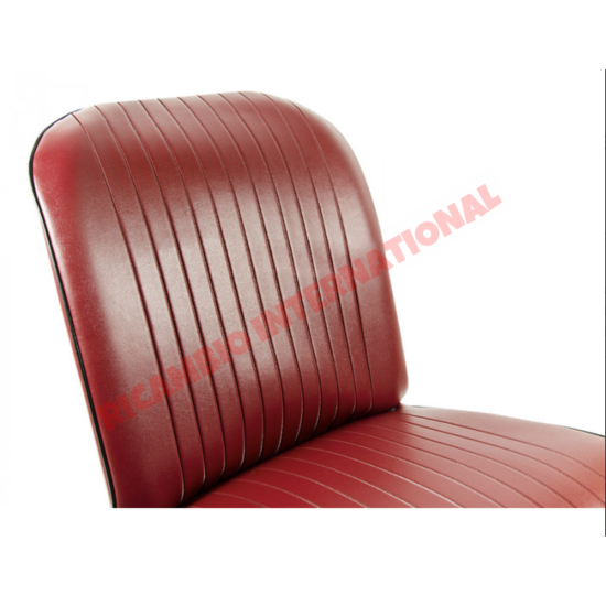 Bordeaux Red Seat Covers Set  - Classic Fiat 500L