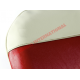 Red & Ivory Seat Covers Set - Classic Fiat 500 Giardiniera