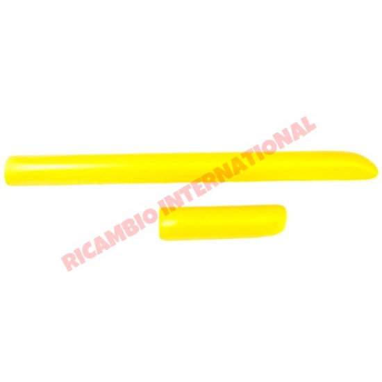 Yellow Dashboard Knee Pad Kit - Classic Fiat 500 F/L/R
