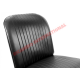 Black Seat Covers Set (FRONT ONLY)  - Classic Fiat 500L