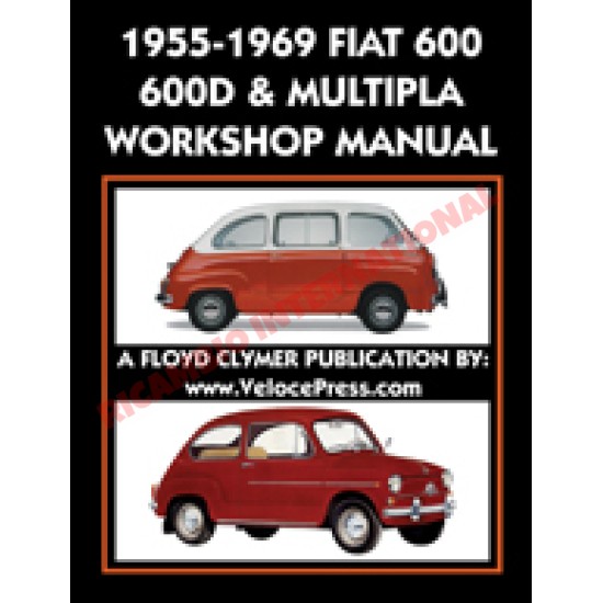 Manuale di officina-Fiat 600 & multipla