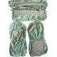 Tailored Velour Seat Cover Set - Classic Fiat 500