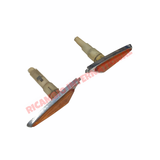 Pair of Side Repeater Lamps - Fiat 125, 1600