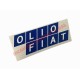 Adesivi OLIO FIAT 150 mm (disponibili in giallo, bianco o blu)
