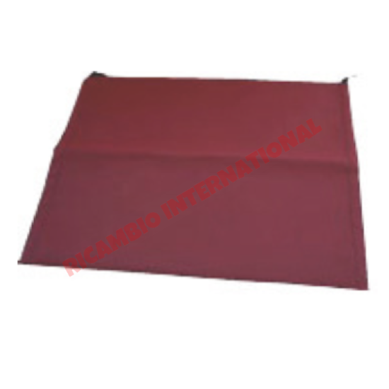 Bordeaux Red Sunroof Canvas - Classic Fiat 500