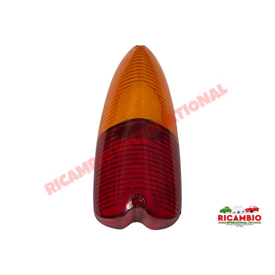 Rear Lamp Lens - Autobianchi Bianchina Series I