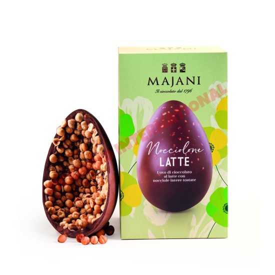 Fiat NOCCIOLONE Latte Chocolate Easter Egg with Hazelnuts - Gluten Free