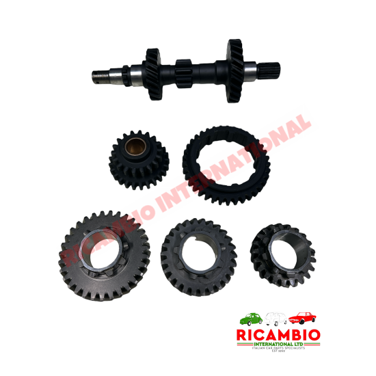 Complete Gearbox Gear Kit - Classic Fiat 500 (non-synchro gearbox)