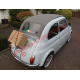 Wicker Picnic Hamper 4 Person - Classic Fiat 500