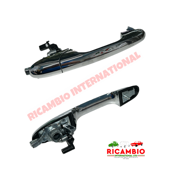 O/S Right Hand Outer Door Handle (WITH Central Locking) - New Fiat 500