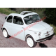 Indicatore di direzione anteriore lente bianca - Classic Fiat 500